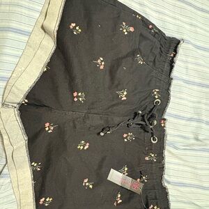 Black and Pink Athletic Shorts for Active Comfort